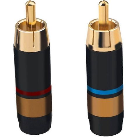 Lotus-Steckverbinder, Stecker, Lötverbinder, Lautsprecherbuchse