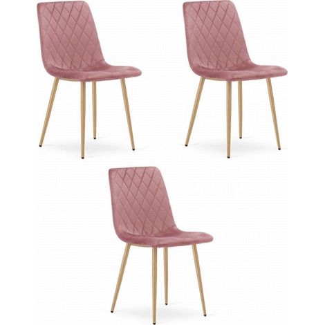 Leobert TURIN Stuhl Rosa modernes zeitloses Design