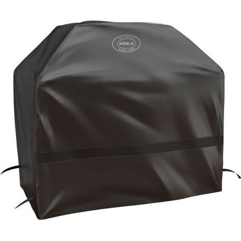RÖSLE Copertura BBQ-Station Magnum G4/PRO G4, Custodia Protettiva di Alta qualità in 100% Poliestere, con Pratica Chiusura per Il Fissaggio, Impermeabile