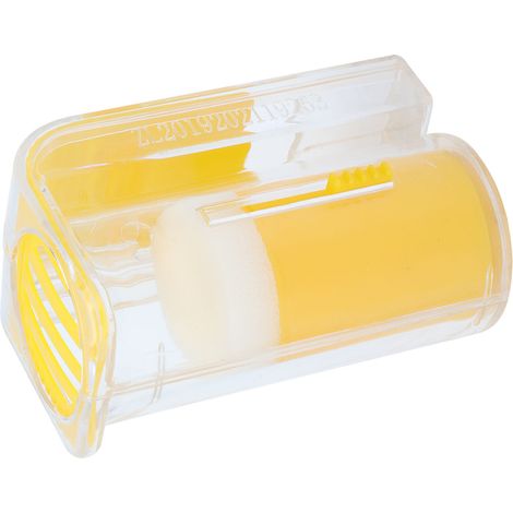 Attrape-Reine en Plastique Sain Non Toxique Rond Sans Ébarbure Léger à Une Main Flacon de Marquage Reine (1/5)