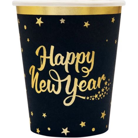 Tazze di Capodanno, Vigilia di Capodanno, Anno Nuovo, 6 pezzi. (1/3)