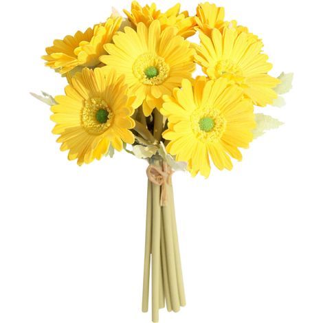 Fleurs de Marguerite Artificielles en Vrac, Arrangements Floraux Colorés de Simulation pour la Décoration de Jardin de Fête à la Maison (210510QJ02-8) (1/5)