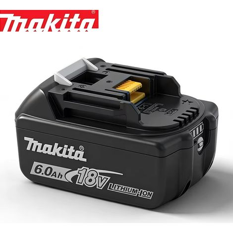 Batterie lithium-ion BL1860B 18 V 6,0 Ah de remplacement pour les outils électriques de la série LXT de Makita (1/4)