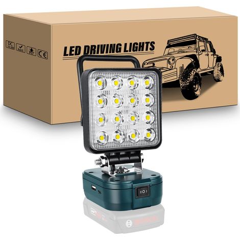 Projecteur LED Rechargeable pour Batterie 18V, 48W 4800LM (1/5)