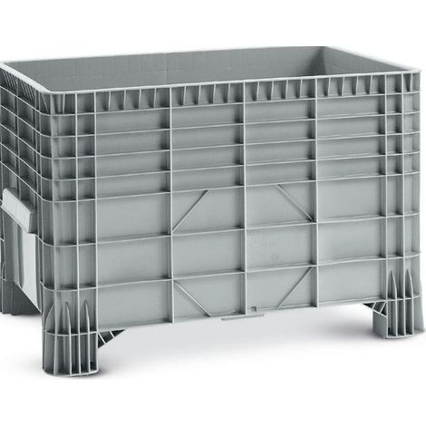 PROVOST - Caisse palette plastique 4 pieds en polyéthylène haute densité - 550 litres
