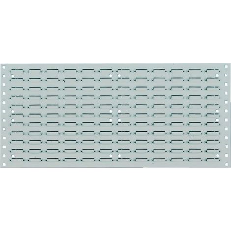 Panneau affichage étiquette 495x457 mm gris RAL 7035 (1/2)