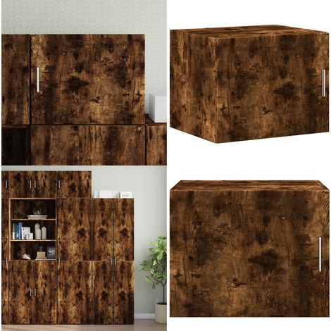 Wandschrank Räuchereiche 50x42,5x40 cm Holzwerkstoff - Wandregal - Hängeschrank - Regal - Stauraum - Dekoration - Home & Living (1/5)