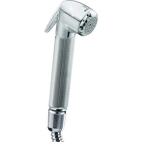 Bossini - Doccetta Nikita A Pulsante In Ottone Cromato - Toilet Jet (1/2)