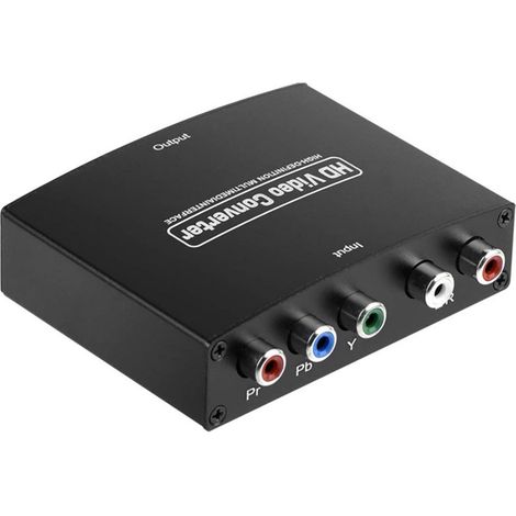 Convertisseur Ypbpr Vers Component HD Compatible Ypbpr+L/Raudio (1/5)