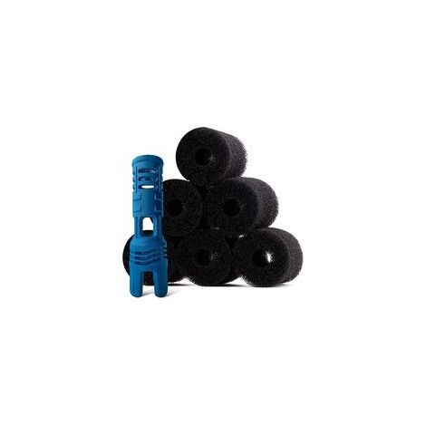 Buse anti-éclaboussures pour robot piscine Polaris 280 – 6 brosses en mousse – Installation rapide sans outil – Améliore l'élimination des débris - TSP10S (1/5)