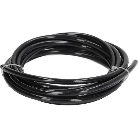 Tuyau pneumatique 6x4mm en plastique noir, 5 mètres, pour transfert d'encre de imprimante jet d'encre photo A3 A4 UV, conduite de liquide flexible (1/5)