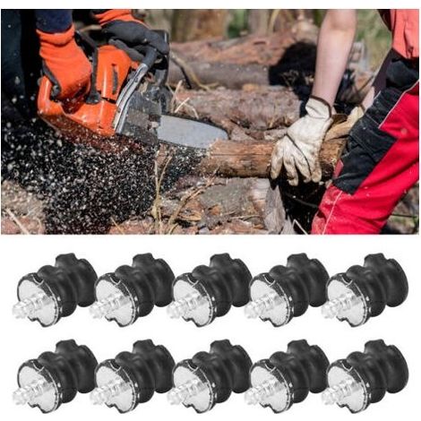 Lot de 10 Petits Isolateurs d'Amortissement pour Tronçonneuse Électrique Universels - (1/2)