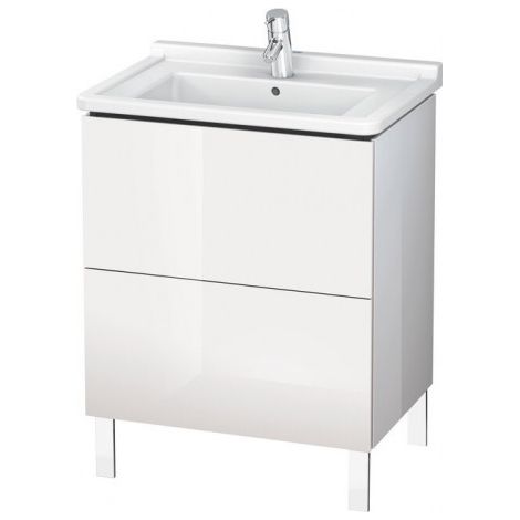 Meuble-lavabo L-CUBE 469x670x712mm NB du