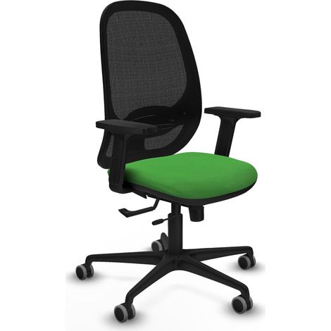 Silla de oficina piqueras y crespo Cilanco negro malla cómoda (1/2)
