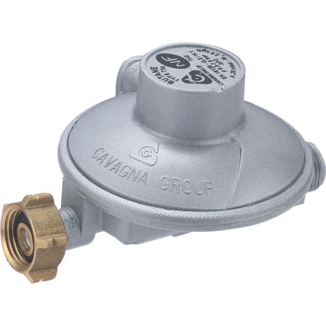 – Détendeur gaz butane 2,6 kg/h – Basse pression 28 mbar – Entrée écrou bouteille / sortie mâle 20x150 – Norme NF EN 12864 (1/4)