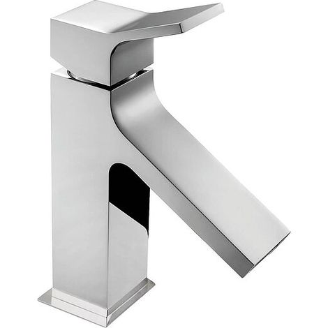 Waschtisch-Einhebelmischer Engla 190 mm, mit Pop-Up Ablauf, chrom (1/5)