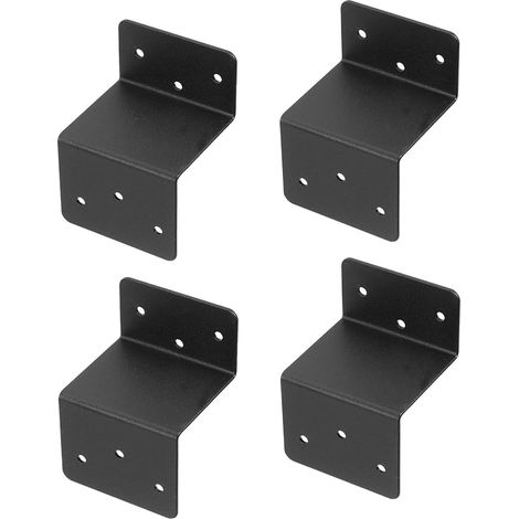 Z Angle Brackets Double Angle Profile Black (1/5)
