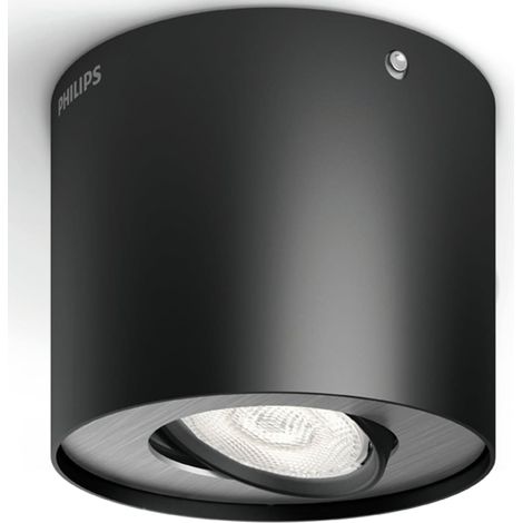 Philips LED Phase Applique LED (monocolore) LED a montaggio fisso 4.5 W Bianco caldo Nero (1/5)