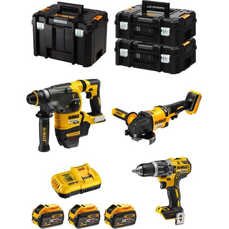 DeWALT Kit FVK381X3-QW 54V/18V (DCH333 + DCD796 + DCG418 + 3 x 9,0 Ah + DCB118 + 2 x TSTAK II + TSTAK VI) (1/5)