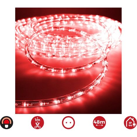 EDM LED-Schlauch 72718 Flexiled 1,4 W x 1 m 48 m Rot (1/2)