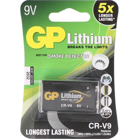 GP Lithium 9V-Block (1/5)