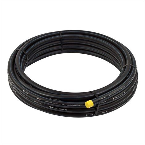 Tubo irrigazione 40mm PN 16 in polietile ad alta desità PE100, rotolo da 50 metri, adatta all'uso acqua potabile