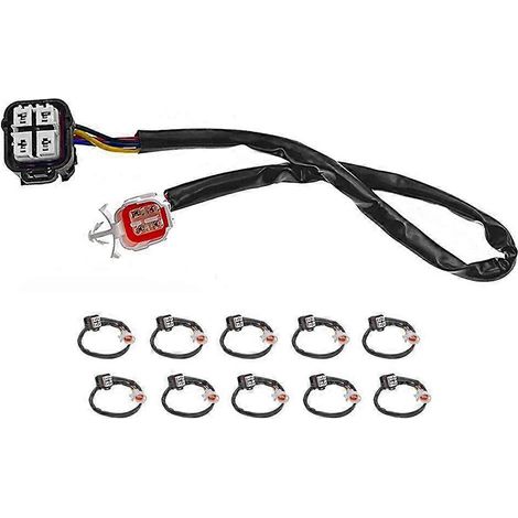 Compatible avec 10 connecteurs à 4 broches pour le faisceau de câblage de l'ensemble de pompe à carburant 17045TK4A00 (1/5)