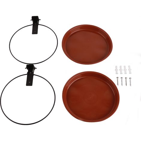 Plateau De Nourriture Pour Oiseaux - Support En Plastique Résistant - Pour Jardin Et Extérieur - Lot De 1 (1/5)
