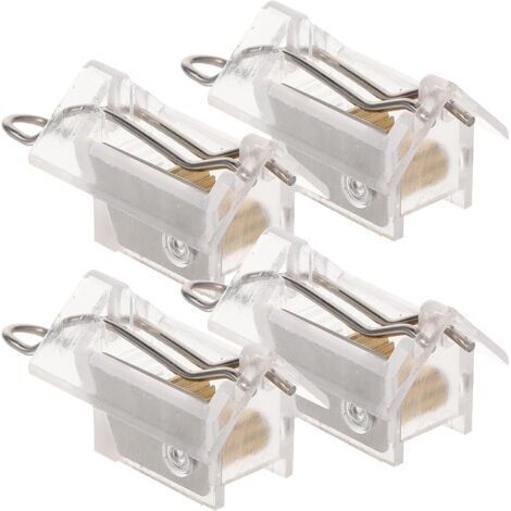 Ensemble de 4 accessoires pour stores vénitiens avec bloque-cordons réutilisables, adapté aux stores enrouleurs. (1/5)