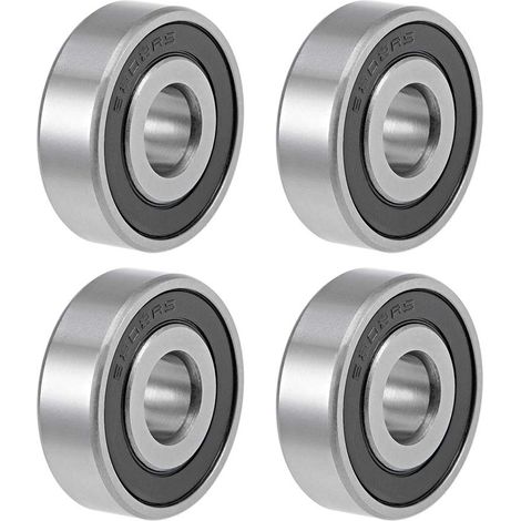 4pcs 6202-16-2RS Deep Groove Ball Bearing 16 x 35 x 11 mm (1/5)