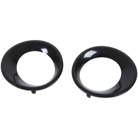 BUNTHAUS Paire de pare-chocs avant antibrouillard couvercle anneau garniture 51113423789 remplacement pour X3 E83 2007-2010