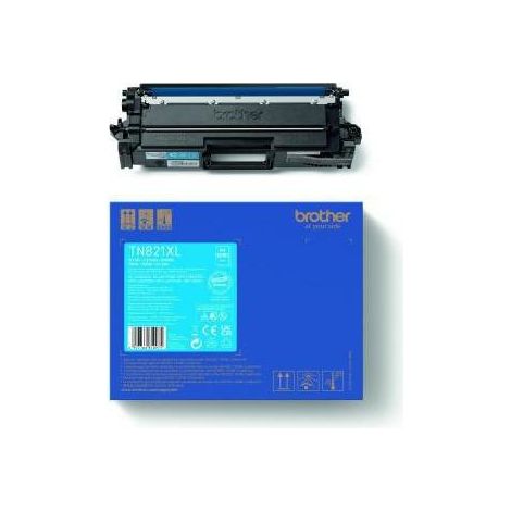 Toner Originalzubehör TN-821XLC ca. 9.000 Seiten cyan