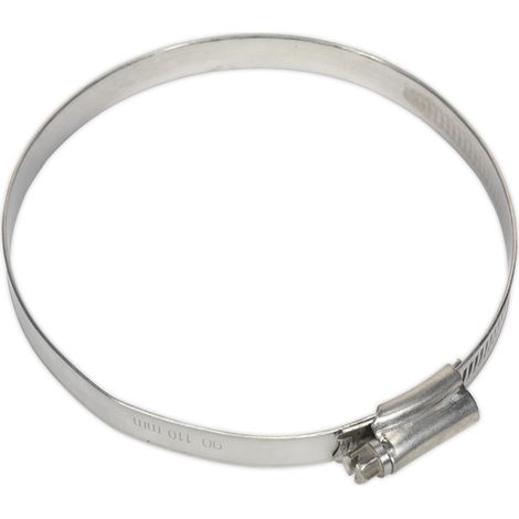 Sealey SHCSS4X Stainless Steel Hose Clip 90-110mm - Pack of 5