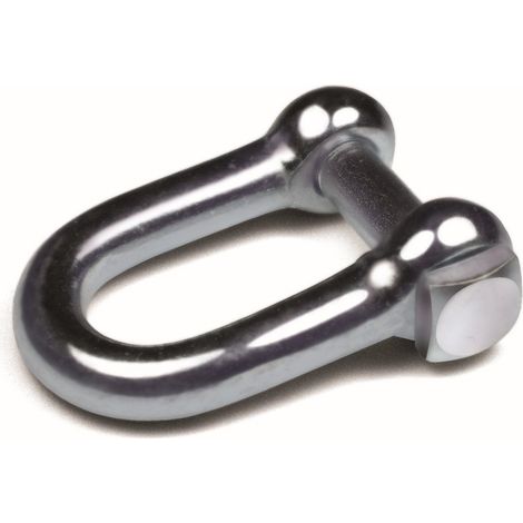 GRILLETE RECTO GALVANIZADO CABEZA CUADRADA M. 11 25 PZ
