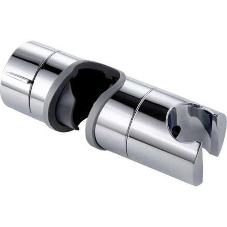 CCYKXA Soporte de ducha de 18-25 mm de diámetro, ajustable, de repuesto, acabado cromado, para baño. (1/5)