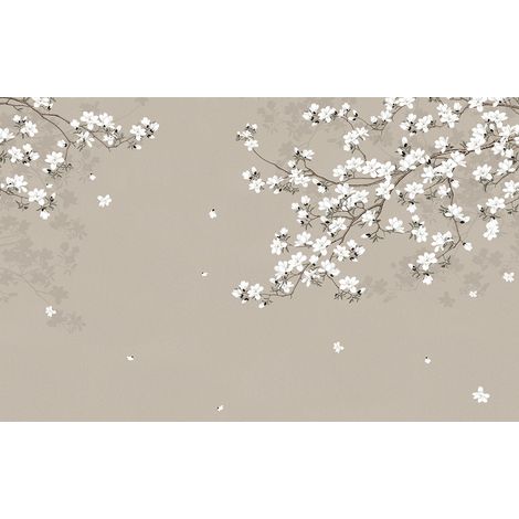 Papier peint panoramique - Fleurs - 130 cm x 81 cm (1/2)
