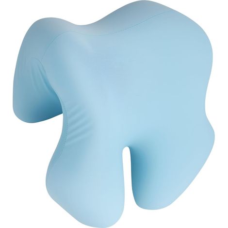 Cuscino cervicale per poltrona, sedia da ufficio, poggiatesta, memory foam, cuscino di supporto per le spalle per camera da letto, blu (1/5)