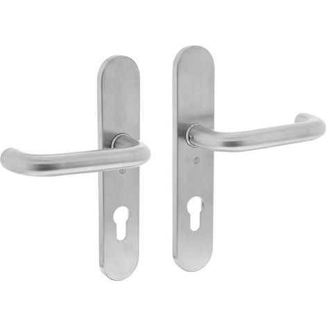 Poignée de porte étanche Rond PC 72mm acier inoxydable - 0035.057636