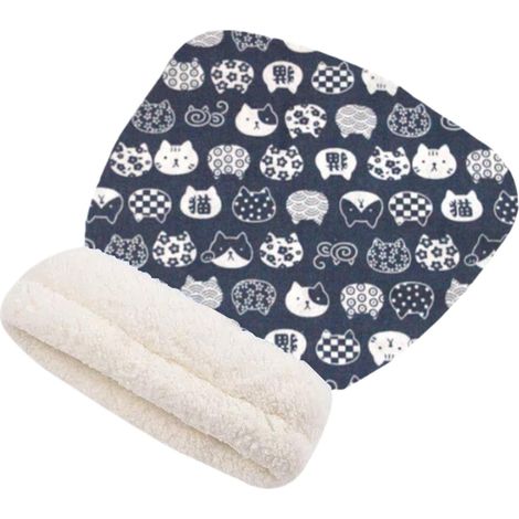 Pet Sleeping Bag, Cat Sleeping Bag Semi Closed Heated Cushion (1/4)