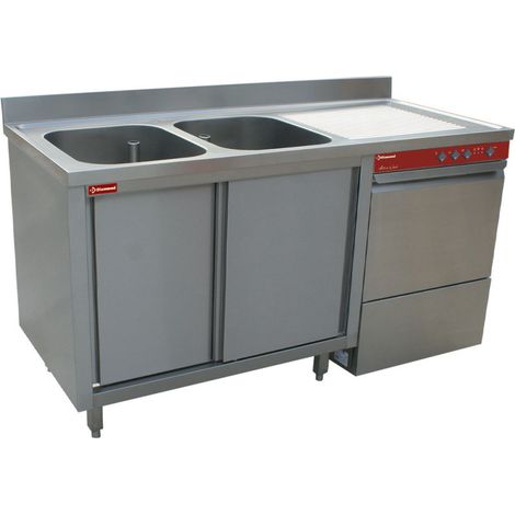 Ensemble plonge sur armoire/lave-vaisselle - Diamond (1/3)