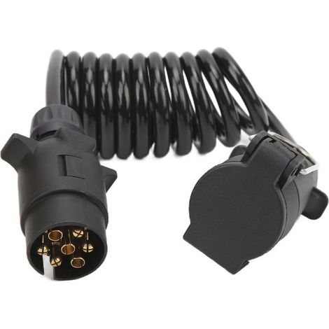 Prolongateur de Prise Remorque 7 Broches Norme Européenne - Longueur 2 Mètres (1/5)