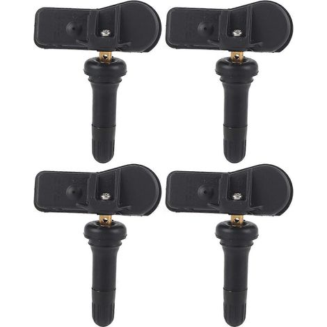 Capteurs de pression des pneus (TPMS), lot de 4, durables, fiables, installation facile, compatibles avec certains modèles de véhicules (1/4)