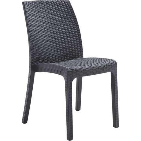 SEDIA VIRGINIA cm. 59x47x86 h col. Antracite