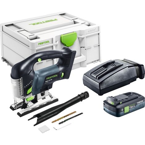 Festool PSBC 420 EB-Basic Akku Pendelstichsäge 18 V 120 mm Brushless + 1x Akku 4,0 Ah + Ladegerät + Systainer