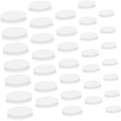 Lot de 40 bouchons ronds en caoutchouc tirelire couvercles fermeture (1/5)