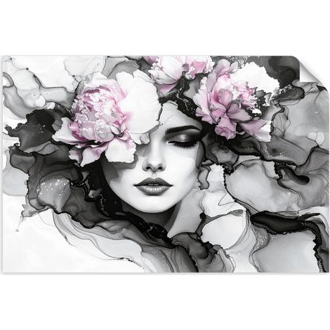 Selbstklebendes Poster – Wandsticker Die große Welle von Kanagawa 30x20 cm