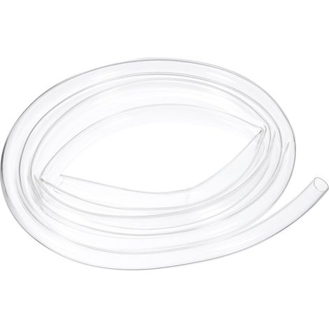 1 Tube en PVC, Diamètre Intérieur 18mm, Transparent, Flexible, Résistant aux Acides, pour Aquaculture et Jardin