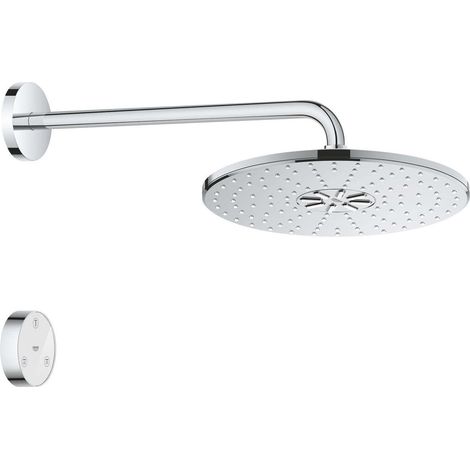 Grohe Rainshower SmartConnect 310 Kopfbrauseset, 2 Strahlarten, Brausearm 422mm, 3bar, 7,5l/min, Chrom (1/5)