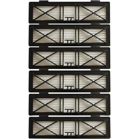 Lot de 6 filtres HEPA pour Neato Botvac D7 D3 D4 D5 D6 D70 D75 D80 D85 pour filtres Neato Botvac 75e 80 85 pièces, (1/4)