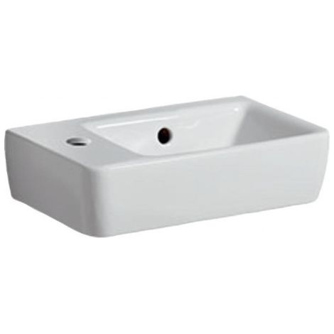 Geberit Renova Nr.1 Comprimo Nouveau lave-mains, 40x25cm, avec